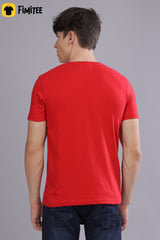 Ruby Red Round Neck | 100% cotton
