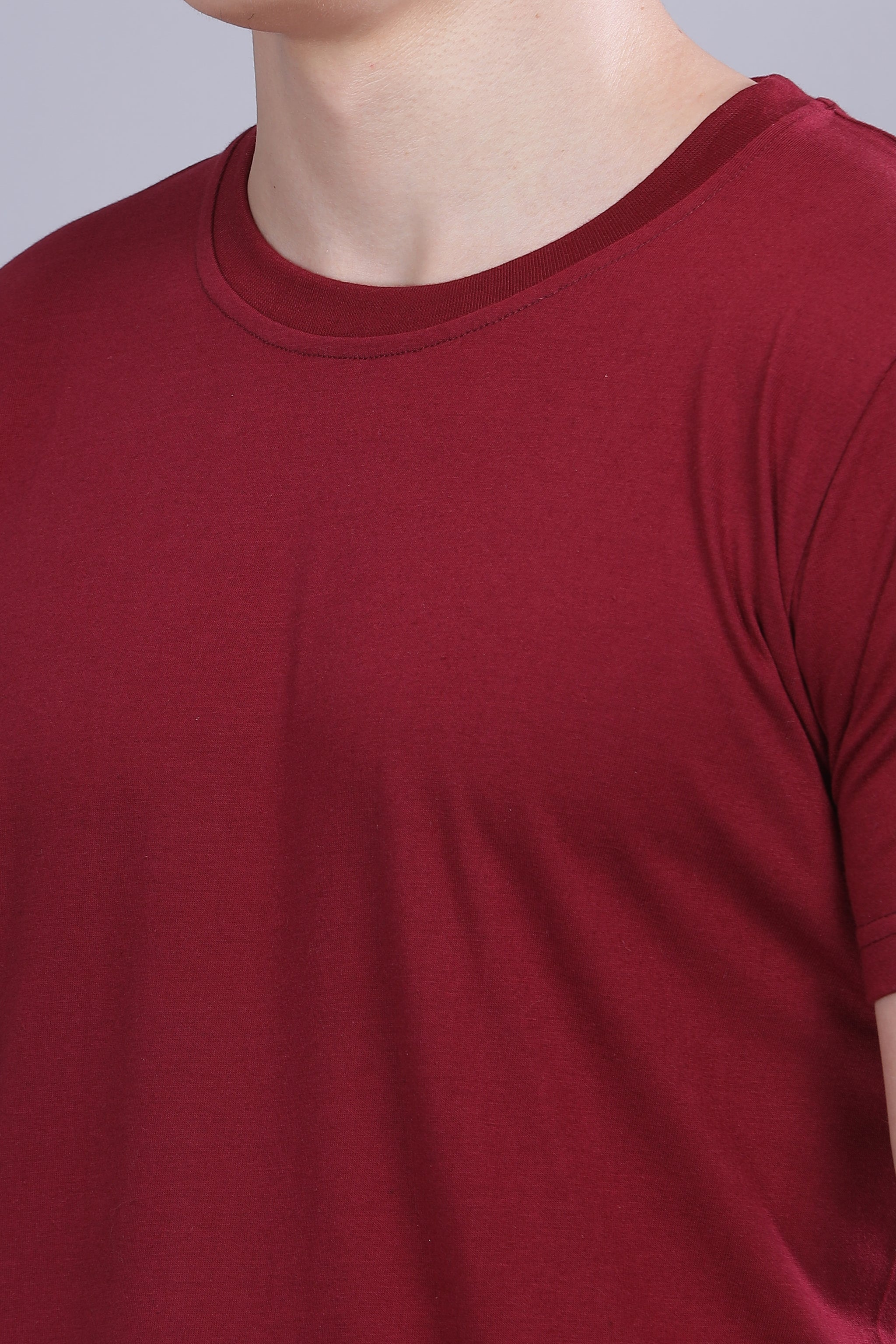Berry Rich Round Neck | 100% cotton