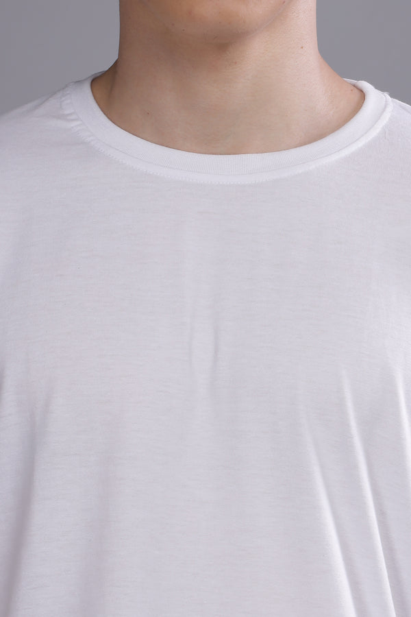 Snow White Round Neck | 100%cotton