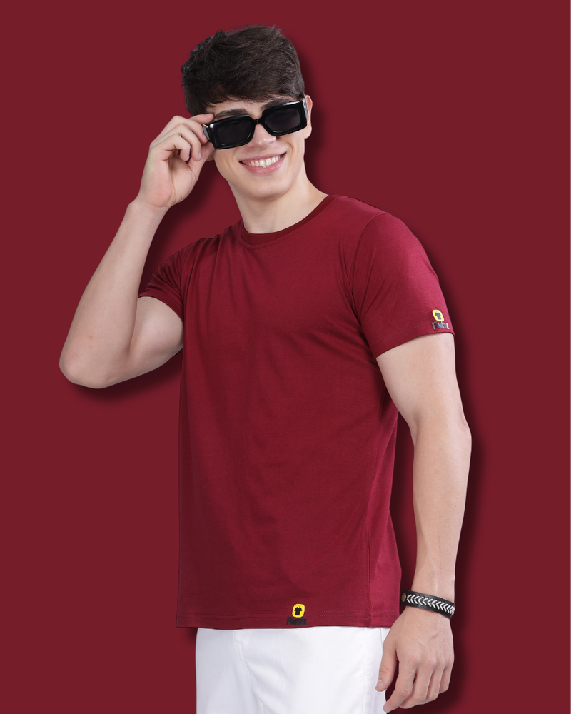 Classic Round Neck Pack of 4 | Regular Fit 100% cotton