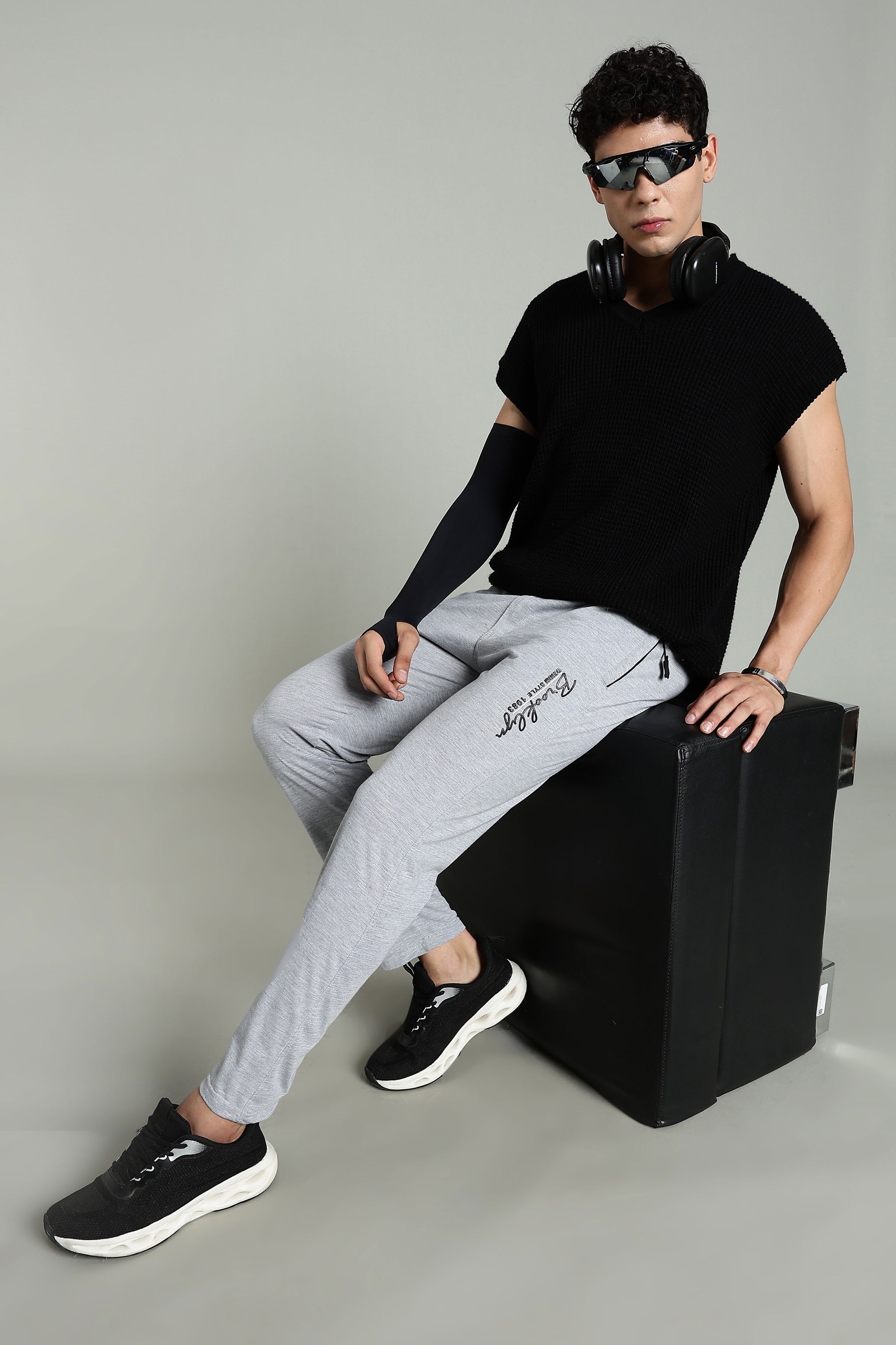 Grey Jogger - Cotton