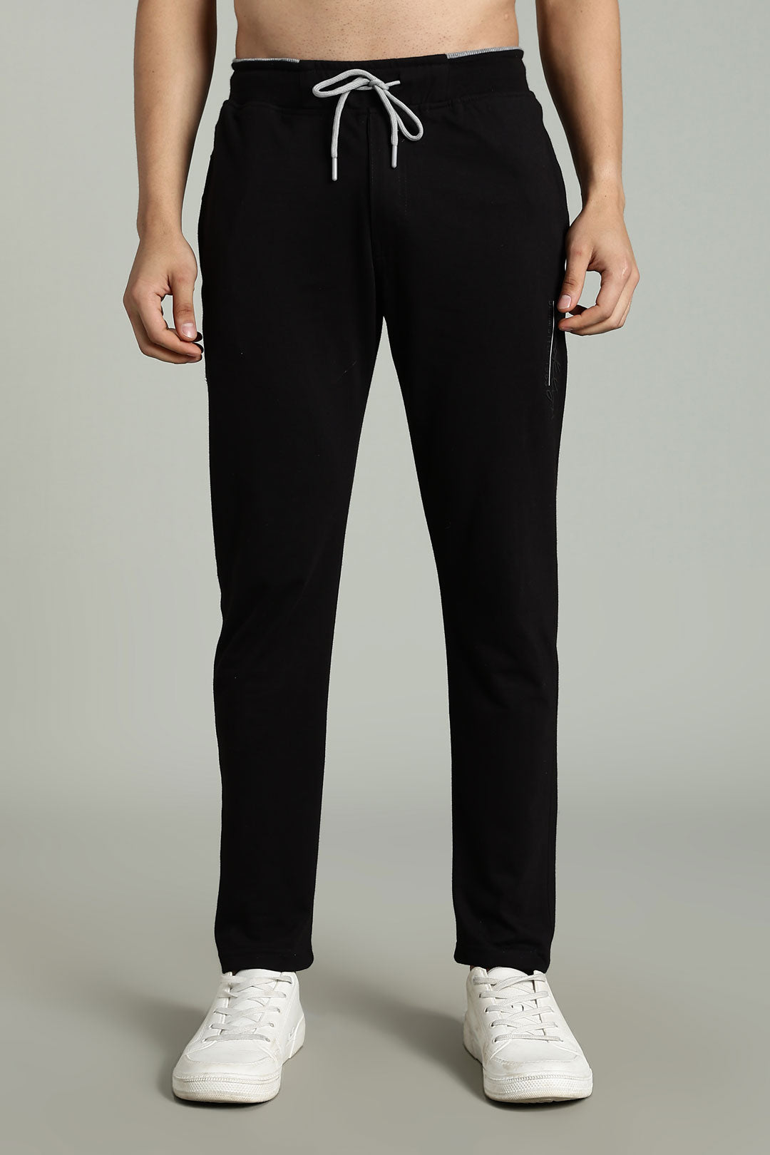 Jade Black Jogger - Cotton
