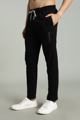 Jade Black Jogger - Cotton