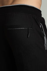 Jade Black Jogger - Cotton