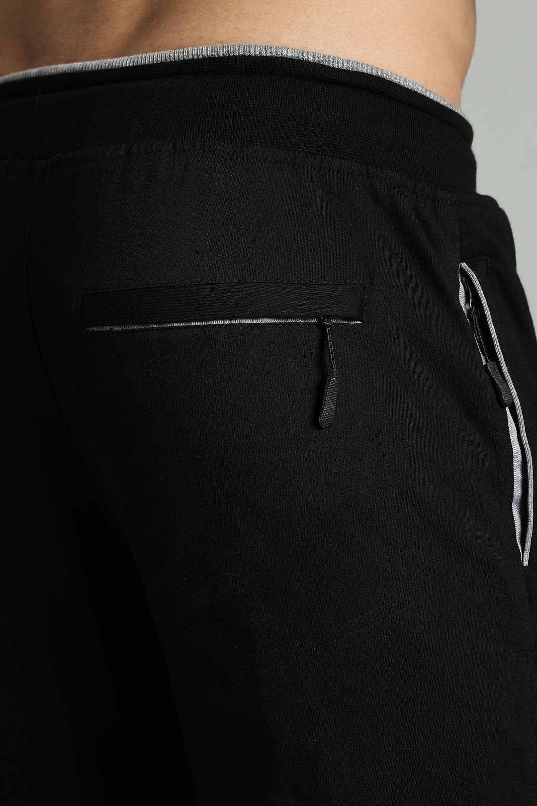 Jade Black Jogger - Cotton