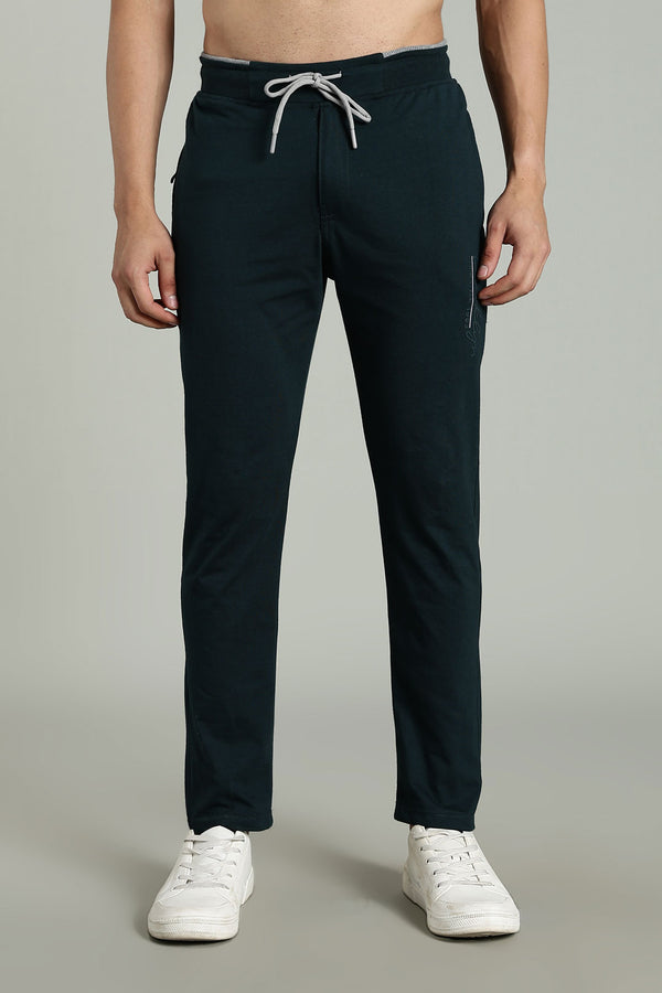 Navy Blue Track Pant- Cotton