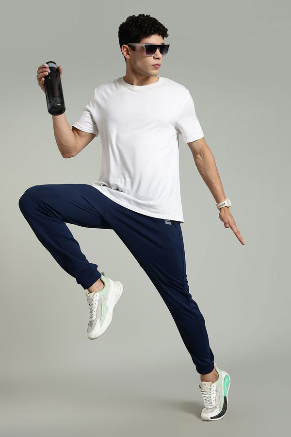 Royal Blue Track Pant- Cotton