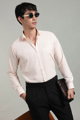 Blush Pink elegance Formal Regular Fit | Cool Cotton
