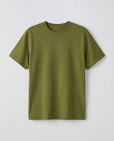 Olive Green Round Neck | 100% cotton
