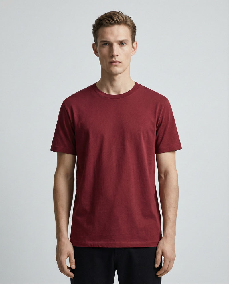 Berry Rich Round Neck | 100% cotton