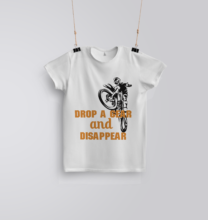 Drop a Gear and Disappear Tee