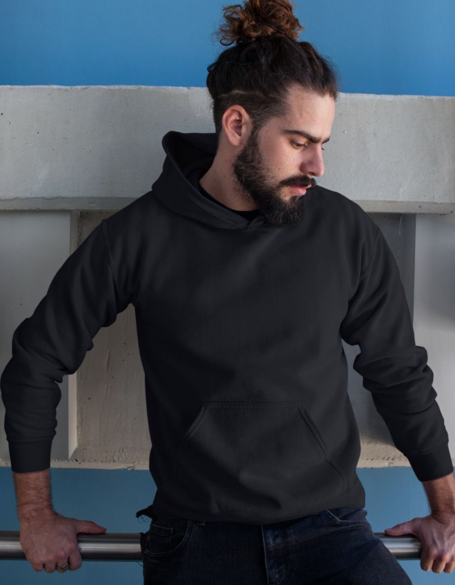 Pullover Hoodie Black
