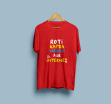 Roti Kapda Makan aur Internet T-Shirt