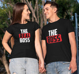 The Real Boss Couple T-shirt