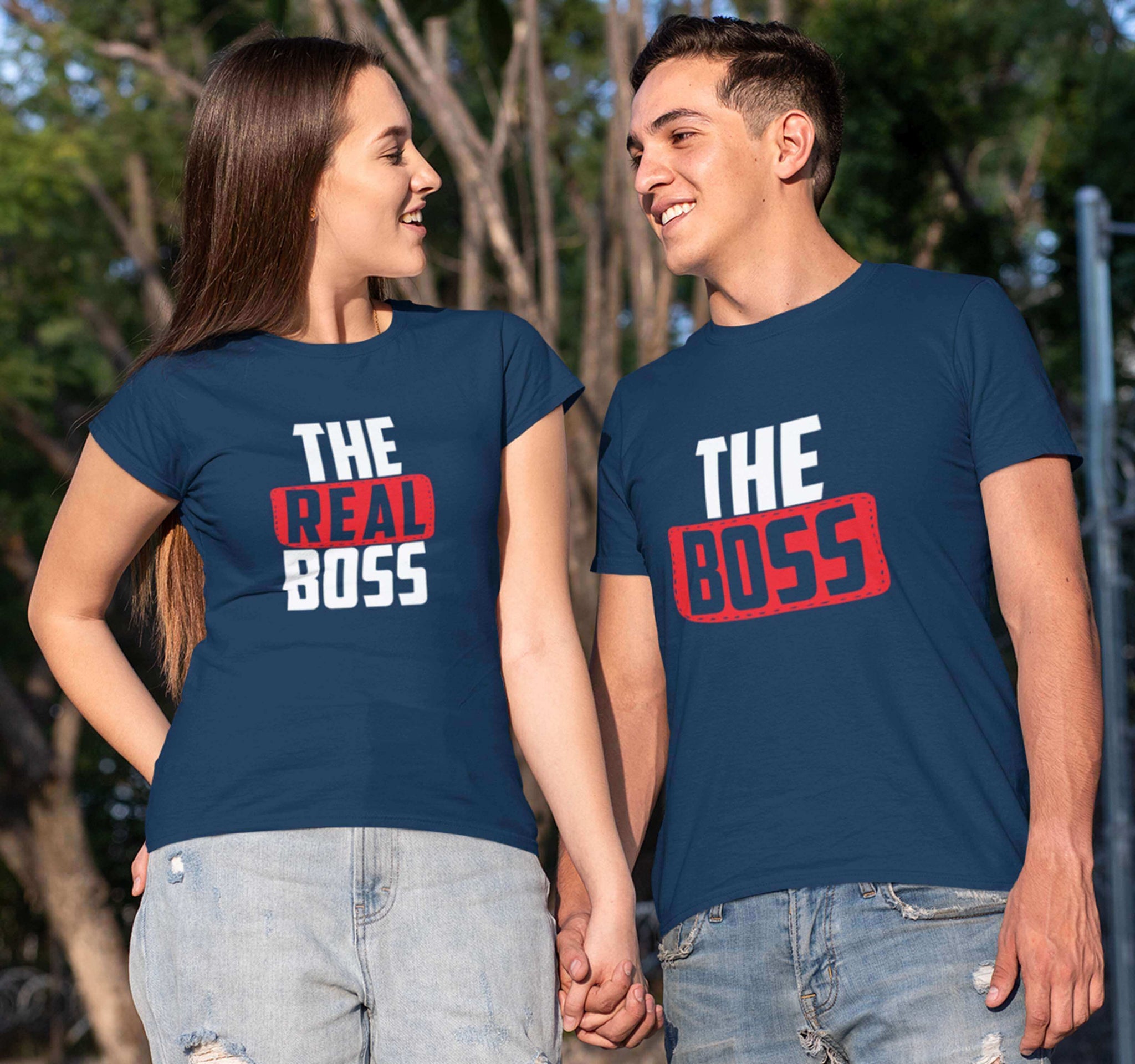 The Real Boss Couple T-shirt