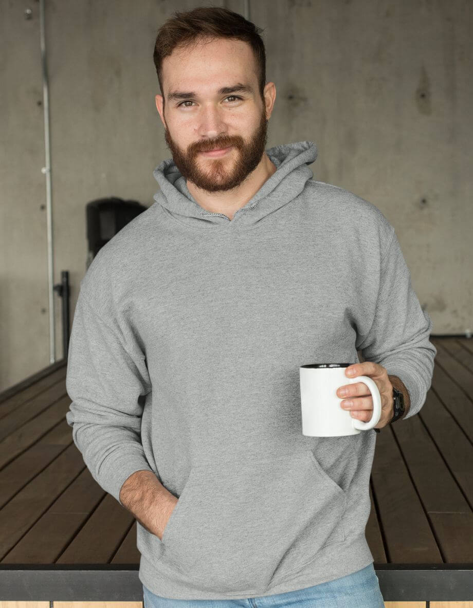 Pullover Hoodie Grey